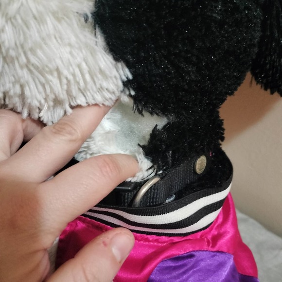 Barbie Fur-iends Friends Jumbo Large Stuffed Plush Dog Puppy Jacket Mattel 2017 - Picture 2 of 8